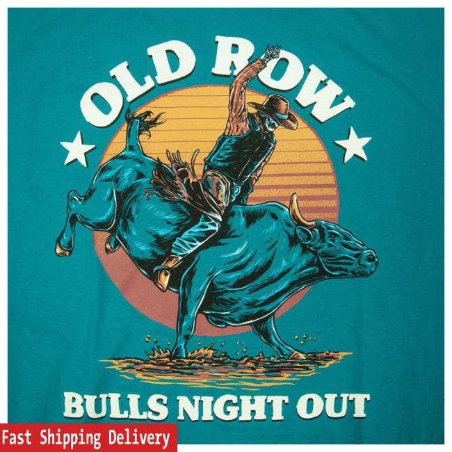 Official Old Row Store Bulls Night Out Pocket Tee OldRow