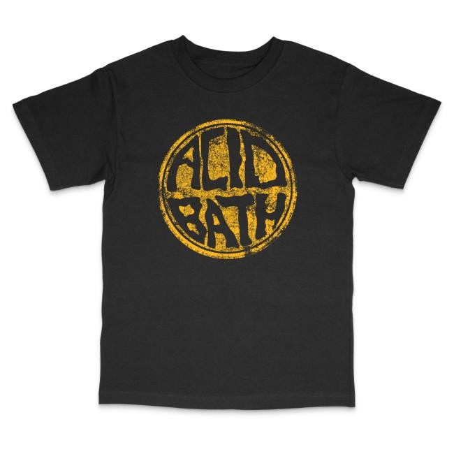 Official Acid Bath Worn 'N Torn Logo Tshirt