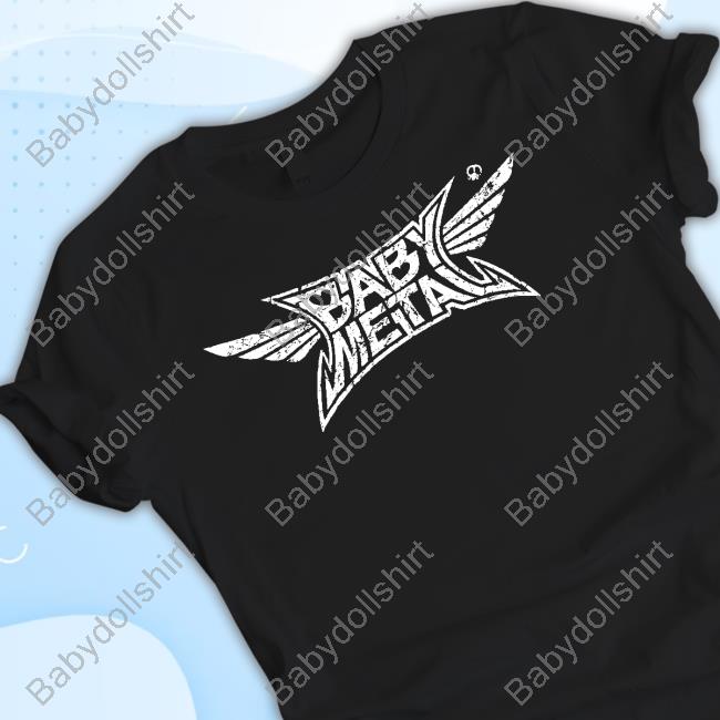 Official Babymetal Merch Babymetal Crush Logo Tee