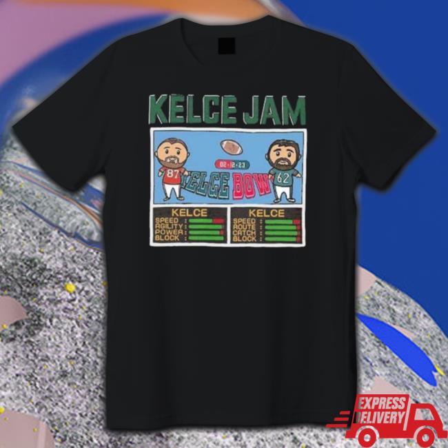 Kelce Jam Kansas City Chiefs Vs Philadelphia Eagles Long Sleeve Shirt