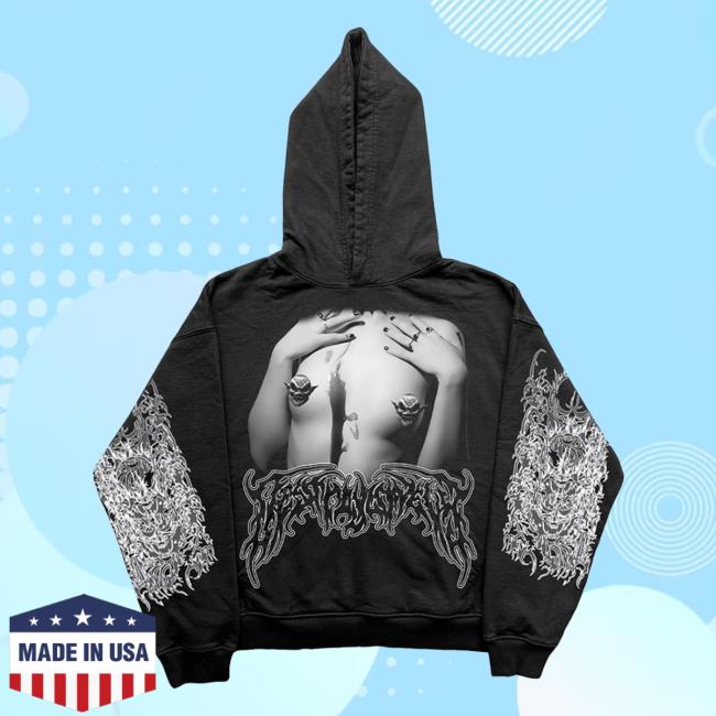 Official Destroy Lonely Merch Choker Hoodie