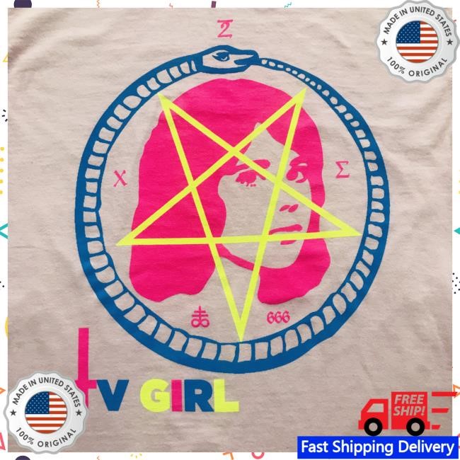 Springtime Satan Girl (Pink) T Shirt | TV Girl