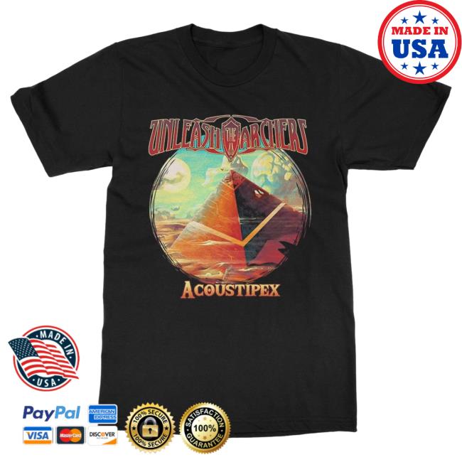Official Indie Merch Store Shop Unleash The Archers "Acoustipex" Top Shirt IndieMerchStore