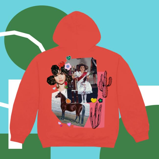 Official Interscope Records SelenaGomez Apparel Clothing Store Shop Merch Selena Gomez Lucky Pull Over Hoodie