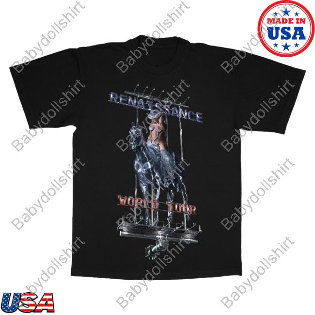 Beyoncé Official Renaissance World Tour Merch Billboard Tee Shirt