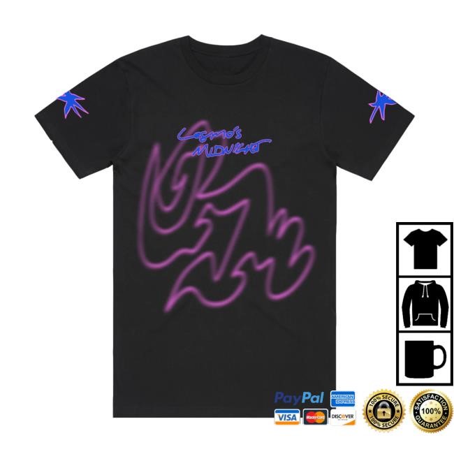 Cosmo's Midnight Stop Thinking S/s Shirt Black