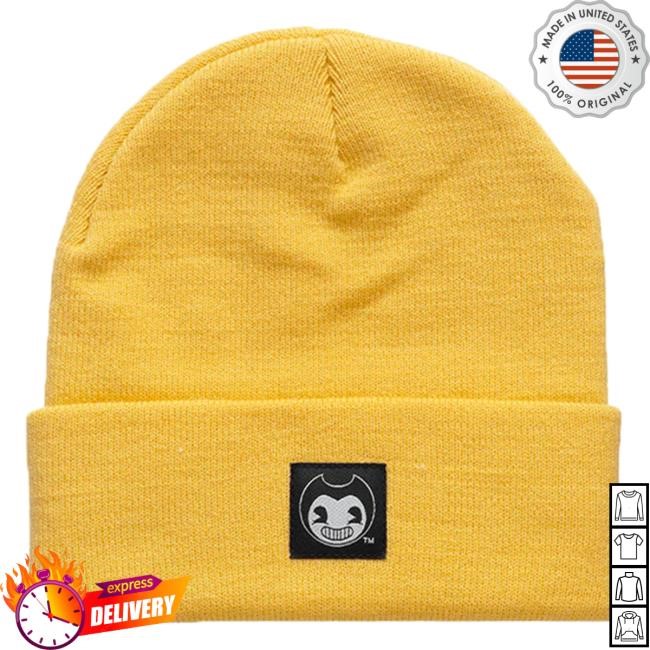 Official Bendy Merch Store Bendy Basic Black Beanie Official Bendy Merch Store Bendy Basic Black Beanie