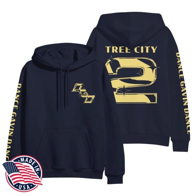 Official Dance Gavin Dance Merch Chrome Navy Hoodies DanceGavinDance