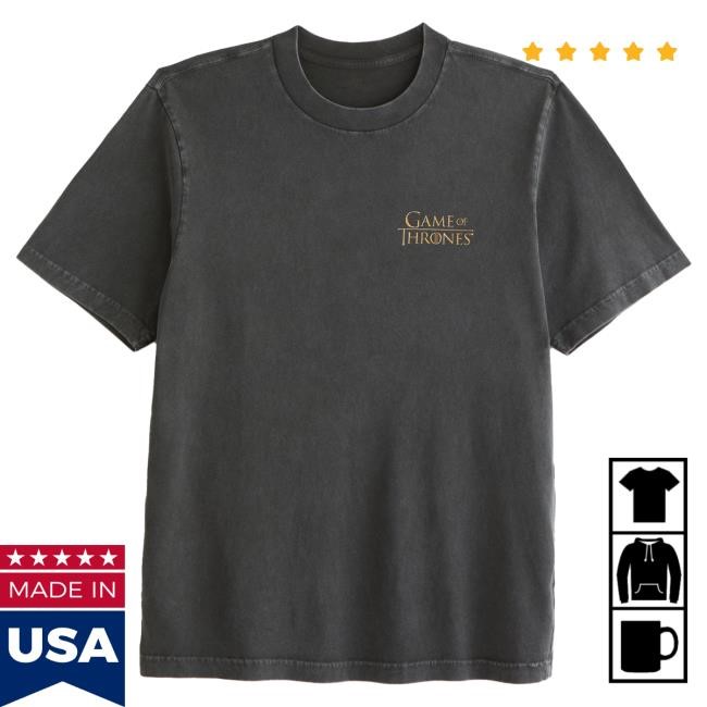Official Abercrombie And Fitch Apparel Clothing Merch Game of Thrones Vintage-Inspired Graphic New Shirt Abercrombie Store Shop