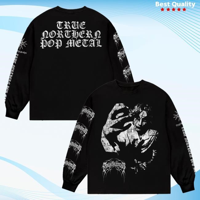 Official Bring Me The Horizon Store True Northern Pop Metal Black Long Sleeve Tee BMTH