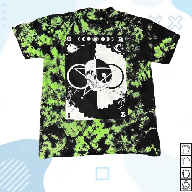 Official Griz Half Dead Dye Shirt New