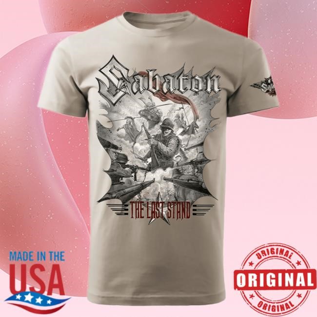 Official Sabaton Merch Store Sabaton The Last Stand Special Edition T-Shirts Sabaton Shop