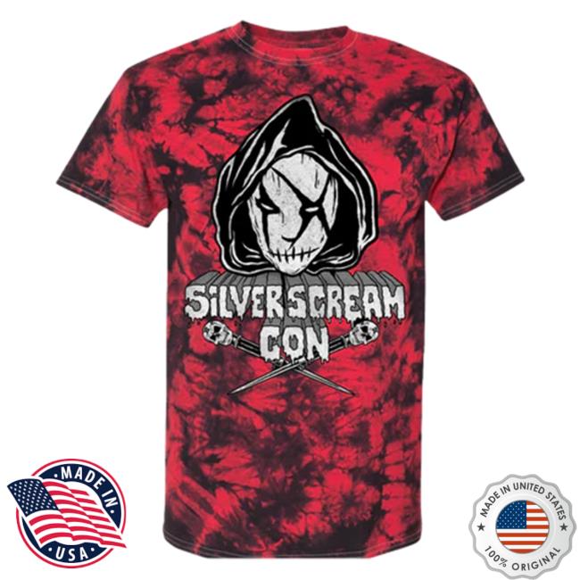 Official Ink Merch Store Ice Nine Kills Ssc Silver Scream Con Tie Dye T-Shirt IceNineKills Tie-Dye