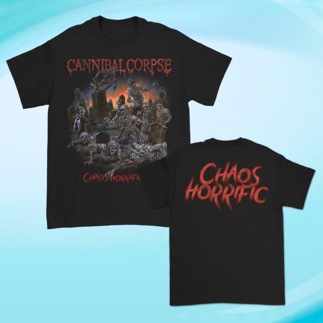 Official Kings Road Merch Store Cannibal Corpse Chaos Horrific Alternate Tee (Black) Kings Road Shop CannibalCorpse