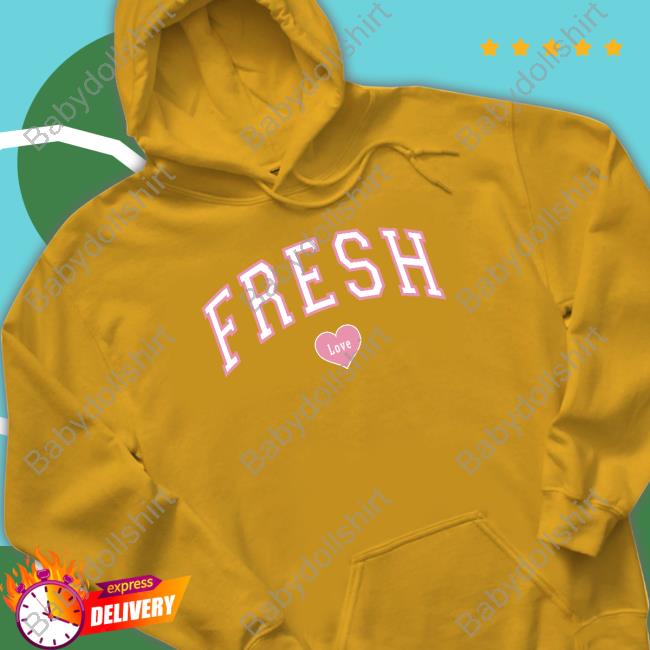 Freshloveclothing Fresh Love Hooded Sweatshirt