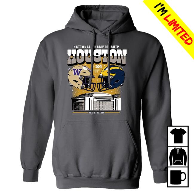 Official College Football Playoff Merch Store Rose Bowl 2024 College Football Playoff 2024 National Championship Game Head To Head Stadium Top Shirt Collegefootballplayoff