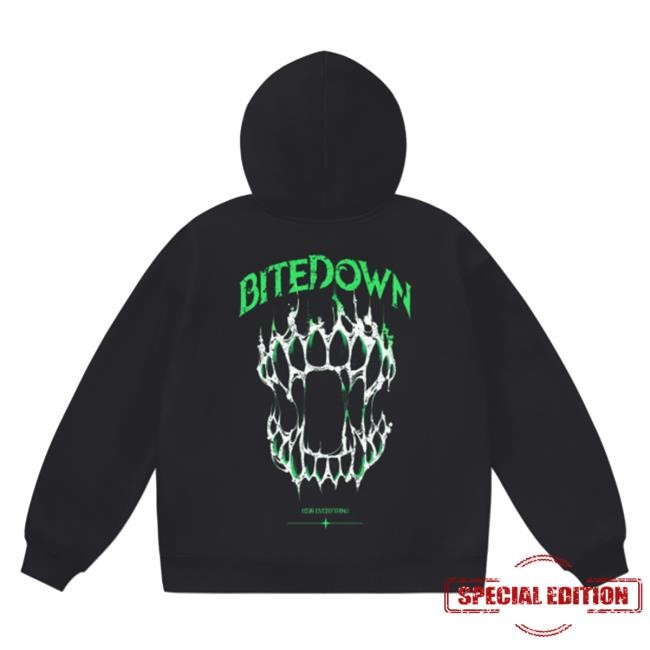 Bite Down Brand Toxic Vintage Hoodie
