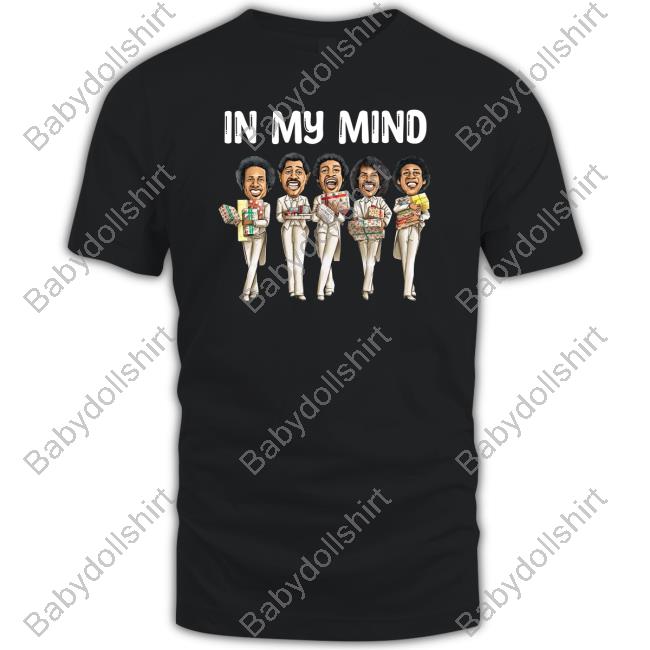 In My Mind The Temptations Christmas T Shirt Dj R Tistic