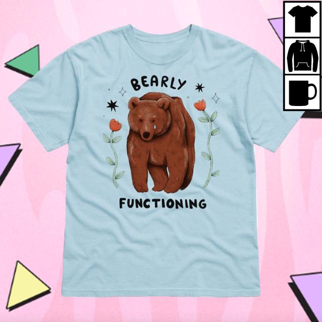 Beautiful Bastard Merch Philip Defranco Bearly Functioning Tshirt Chambray PhilipDefranco ShopBeautifulbastard