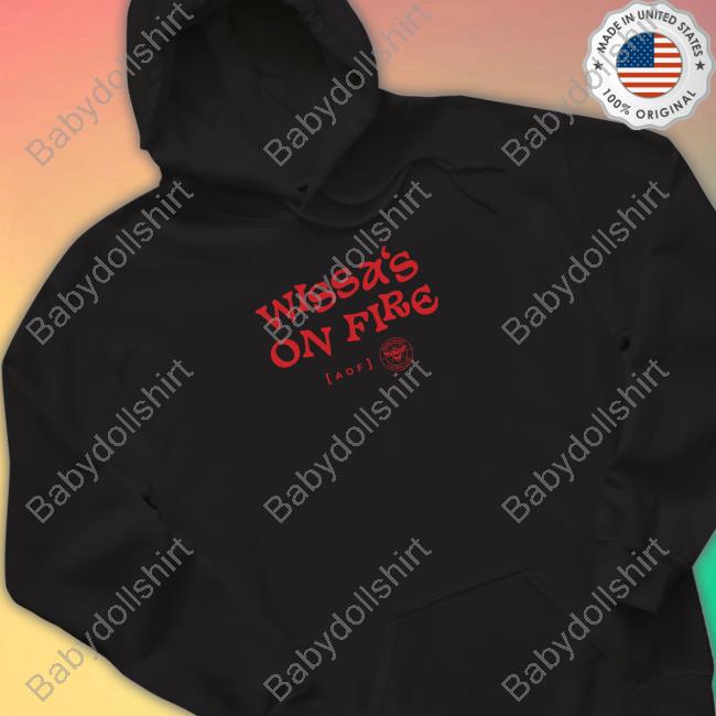 Official Art Of Football Wissa's On Fire Brentford X Aof Shirt