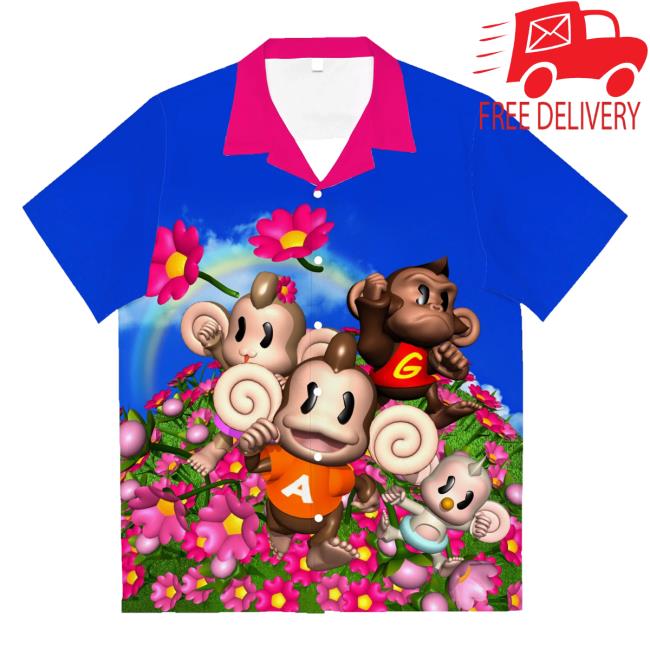 Official Mamono World Merch Store Mamono Monkey (Button Up) (Top Shirt)