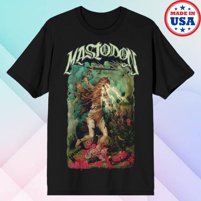 Official Mastodon Rocks Merch Store Mastodon Incident in The Wild T Shirt