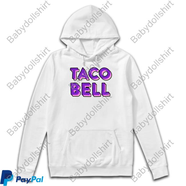 Official Taco Bell Taco Shop Taco Bell Distress Logo Tee Shirt