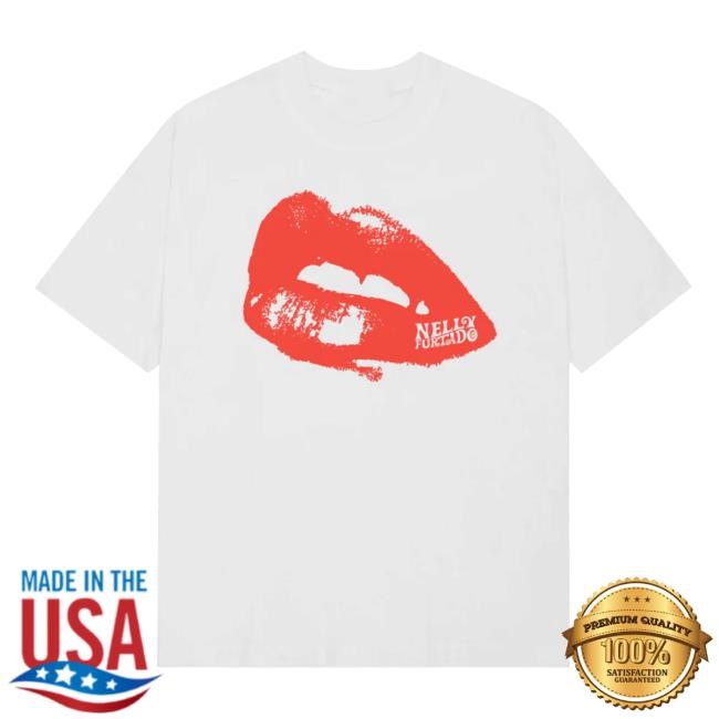 Nelly Furtado Official Merch Store Nelly Furtado Love Bites White Pullover Shirt