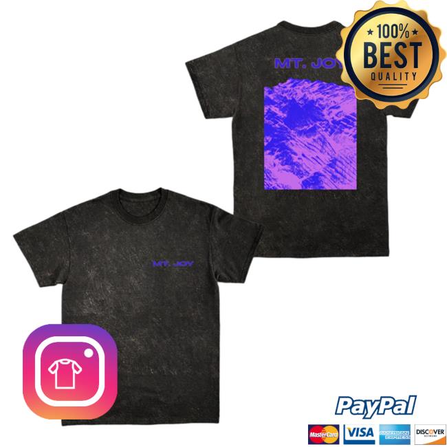 Official Mt Joy Mountain Mineral Wash Shirt New