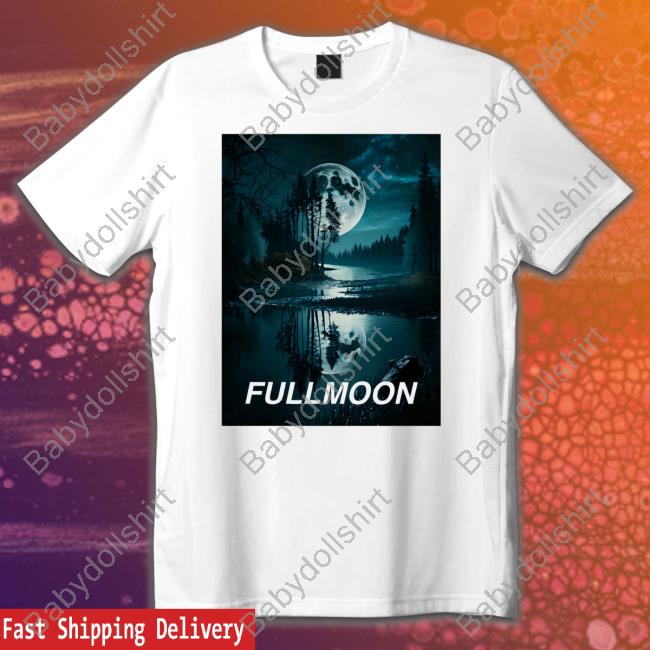 Official Dreamit Merch Beacon Hills Fullmoon Tee Shirt