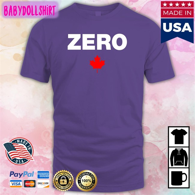 Zero Flag Canada Long Sleeve Tee Shirt William Patrick Corgan Zero Flag Canada Shirt