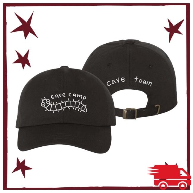 Official Cavetown Merch Centipede Hat– Black
