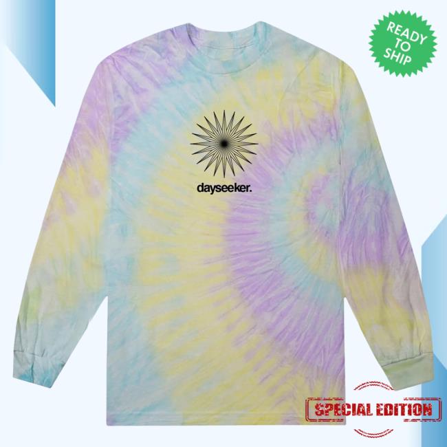 Official Dayseeker Merch Store Dreamstate Mystique Tie Dye Long Sleeve Tees Dayseeker Shop