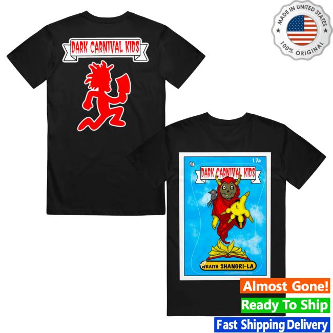 ICP Apparel Shop Dark Carnival Kids Shangri-La Black - Tees