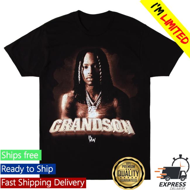 Official Merch Bar Store King Von Glowing Shirts Black MerchBar KingVon Apparel Clothing Shop