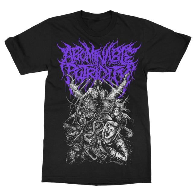 Official Indie Merch Store Shop Abominable Putridity "The Anomalies Of Artificial Origin" T Shirt Indiemerchstore