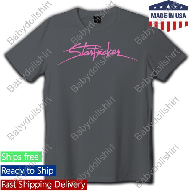 Starfucker Embroidered T-Shirt Slayyyter Starfucker Tank Top