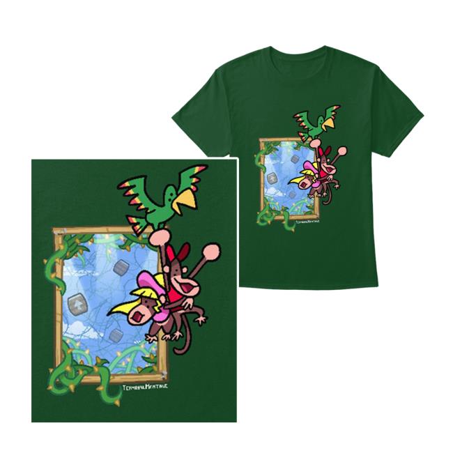 Terminalmontage Merch Through The Brambles Retro Shirt