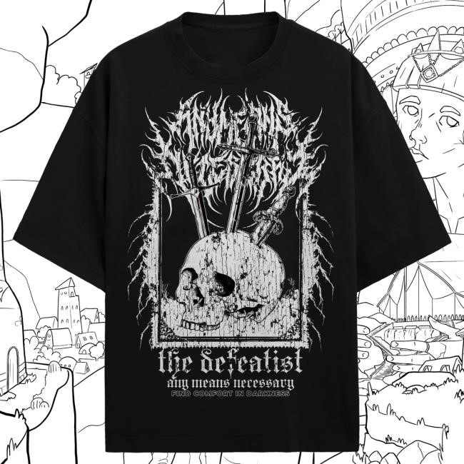 Official Any Means Necessary Store Defeatist Hoodie