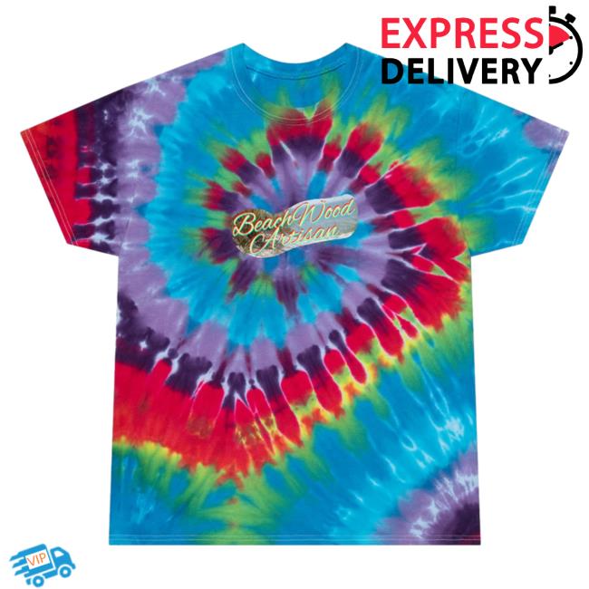 Official Beachwood Artisan Bwa Tie Dye Festival Tshirt