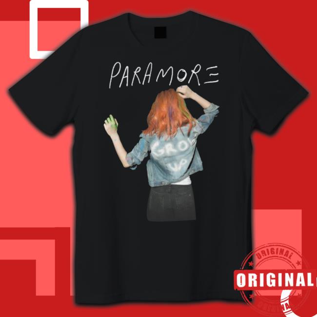 Paramore Denim Back Tee