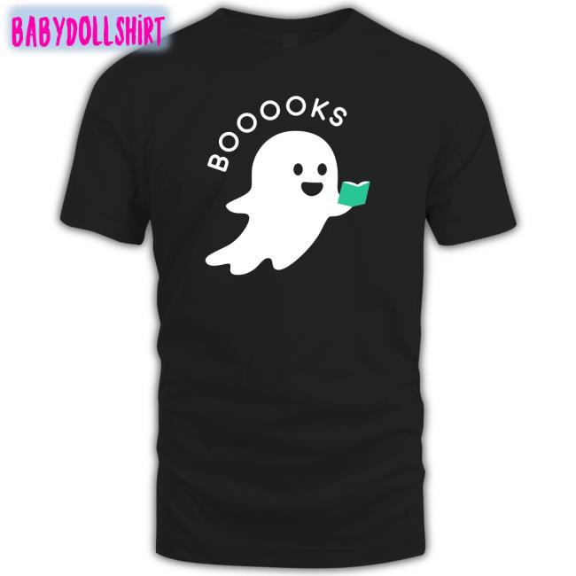 Fantasma Camiseta Booooks Hooded Sweatshirt Kaitlyn Schiess Libros