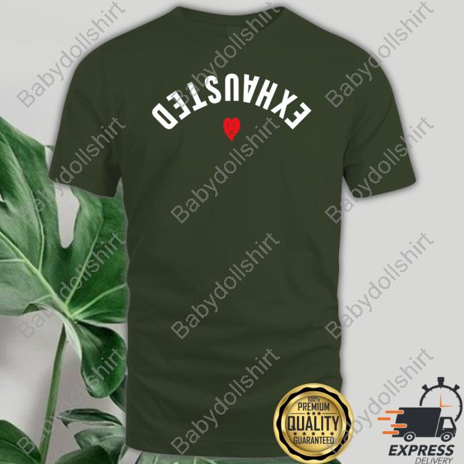 Beautiful Bastard Srore Exhausted Heart Shirt Philip Defranco Merch Sweatshirt