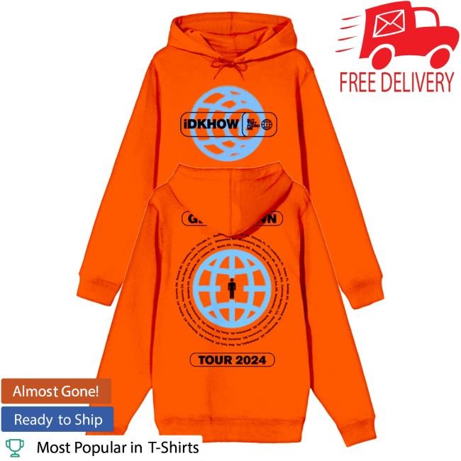 Official I Dont Know How But They Found Me Idkhow Store Idkhow Merch 2024 Gloomtown Tour Attractive Hoodie