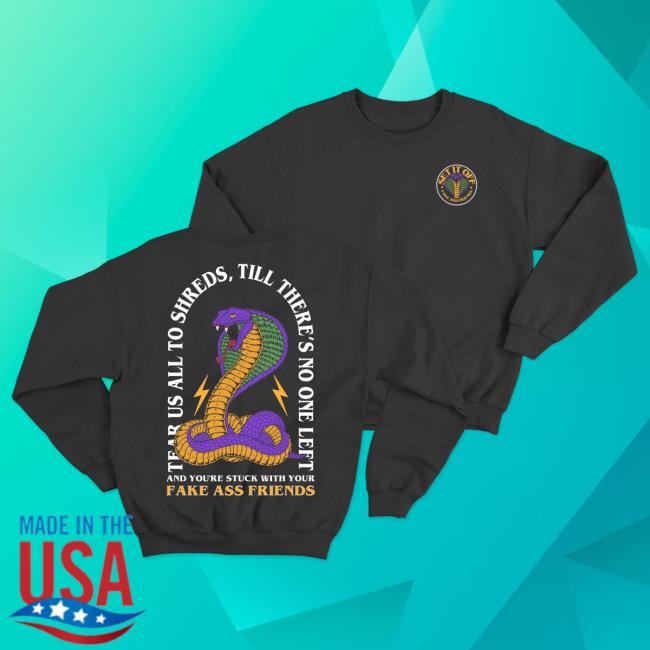 Official Set It Off Merch Shop Snake New Crewneck Sweatshirt
