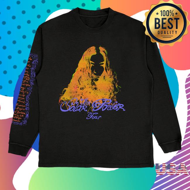 Lorde Merch Xerox Black Long Sleeve Shirt
