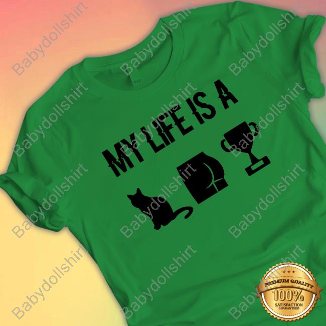 My Life Is A Cat Ass Cup Sweatshirt PB DustBunny