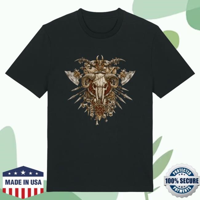 Official Warhammer The Old World Beastmen Brayherds Crest Top Shirt
