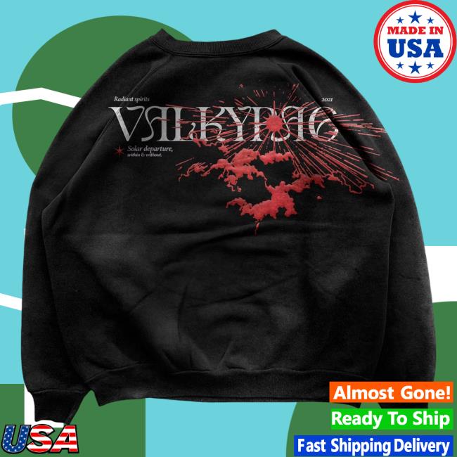 Official Valkyrae Merch Solar Departure Sweaters
