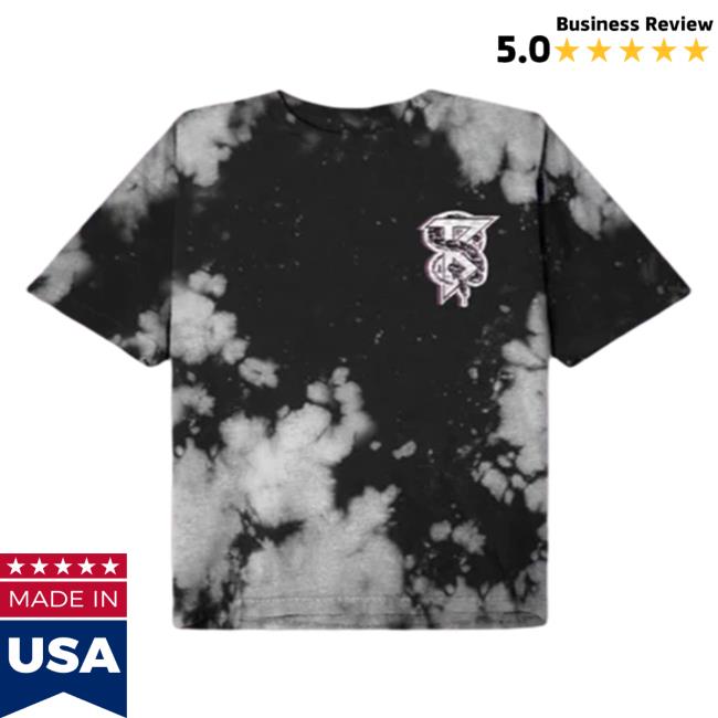 Official Beartooth Merch Grey Below Tie Dye T-Shirt